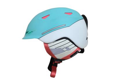 China Blue White Pink new design kids skiing helmets ski helmets 58 - 61cm L size for sale