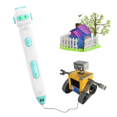 China 2020 Hotels 3d Printing Pen For Kids 3d Drawing Colors Wireless Smart Pen for sale