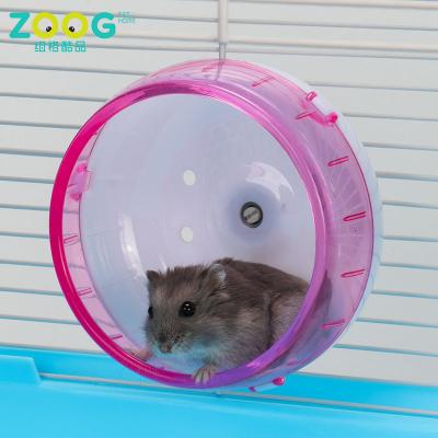 China Dia12cm Viable Plastic Ball Hamster Silent Running Training Wheel for sale