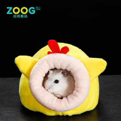 China Small Animal Guinea Pig Cat Hammock Bed Hamster Cage Hedgehog Rabbit Chinchilla Cage Lovely Soft Stuffed Animal for sale