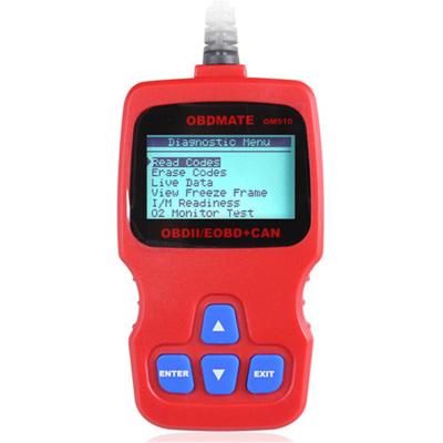 China Small size OBDMATE OM510 car diagnostic code reader Plug and Play for sale