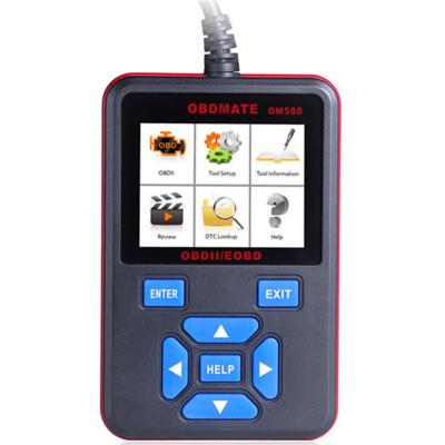 China Handheld Universal OBDMATE OM580 diagnostic code reader obd2 With Color Screen Display for sale