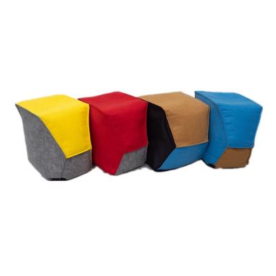 China Fashionable Small Breath of Bean Bag Chair Ottoman Pouf for sale