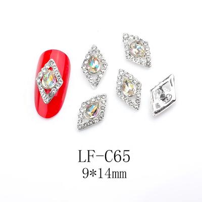 China Irregular Decorative Nail Art Rhinestone DIY K9 Nail Art Shiny Fancy Alloy Stone Decoration Paso Sico Super For Manicure Wholesale for sale