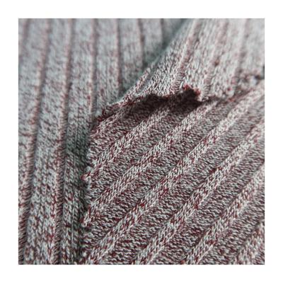 China china designer breathable fabric knit rib fabric fabrics for clothing 40%polyester 60%rayon knitting knitted rib for sale