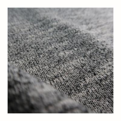 China Breathable Knitted Fabric Home Textile Recycled Polyester Fabric 41%polyester 59%cotton Chinese Knitting Fabric French Terry for sale