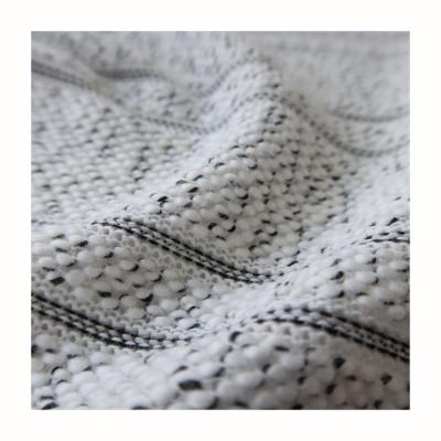 China Breathable knitted fabric garments material knit clothing textiles 64%cotton 36%polyester fabric Chinese loop knitting fabric for sale