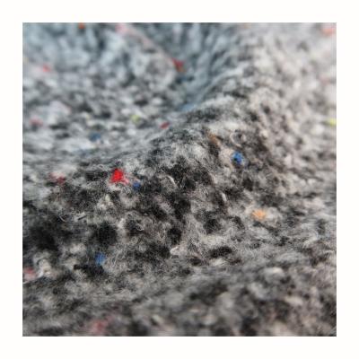 China Breathable Knitted Apparel, Textiles And Fabric Accessories Recycled Polyester Fabric 89%polyester 11%acrylic Knitting Fabric Needle Punch for sale