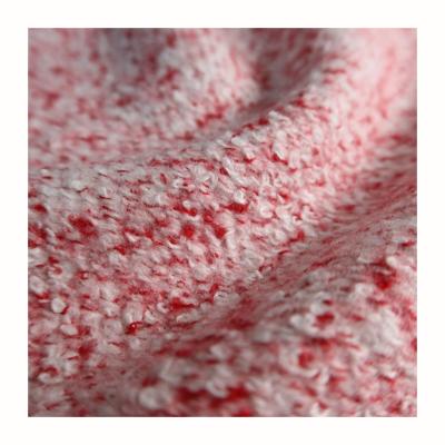 China Breathable knitted fabric knit Chinese 35%polyester 56%cotton 9%acrylic fabric knitting needle punch for apparel, textiles and accessories for sale