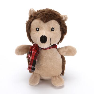 China Sustainable Pet Bear Chew Toy Squeaks Dog Stuffed Oxford Cloth Plush Dog Toy for sale