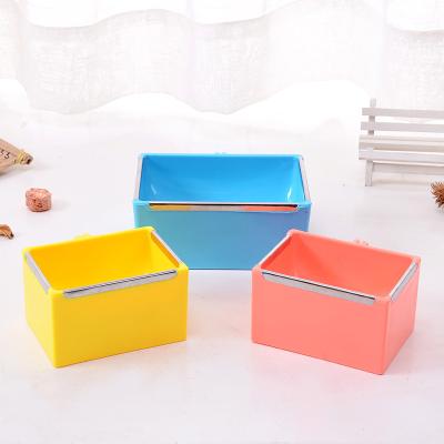 China Wholesale General Rabbit Food Stored Anti-biting Portable Pet Accessories High Quality Pet Bowl for sale