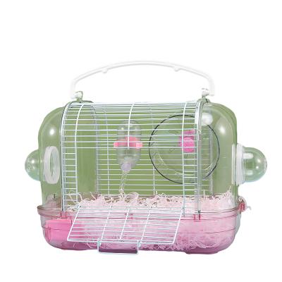 China Breathable High Quality Durable Plastic Reptile Cage Tortoise Habitat Hamster Cage Tilted for sale