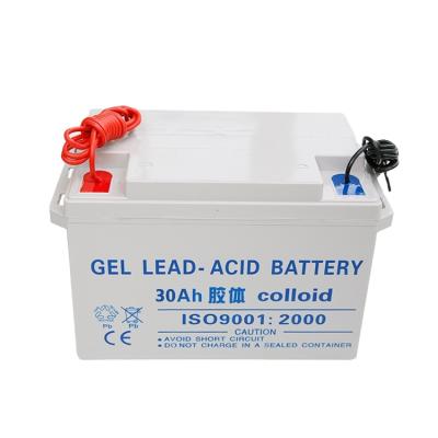 China 12v 30Ah household appliances sealed lead acid battery for sale