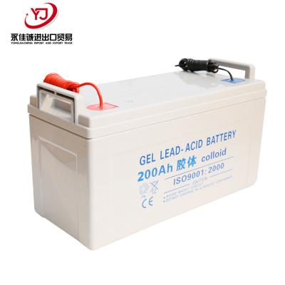 China High Quality Home Appliances 12V 200 Cycle Deep Tubular Flooded Battery OH for sale