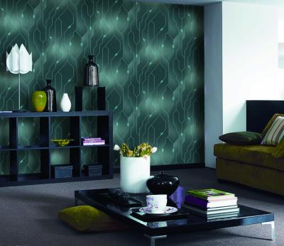 China 2020 guangzhgou 3D diamond 3D modern shinning wallpaper best large modern roll wallpaper for sale