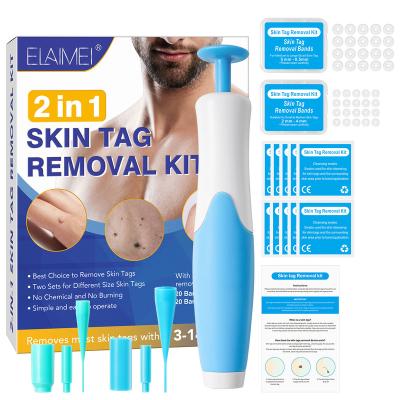 China ELAIMEI Automatic Face Lift Tool Safe Painless Micro and Regular Skin Tag Strip Repair Treatment Device 2-8mm Skin Tag Warts Removal Batch for sale