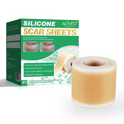 China OEM Physiotherapy Surgery Aliver Silicone Surgical Scar Removal Sheets Customizable Skin Repair Body Repair Damage ALIVER, Scars Removal for sale