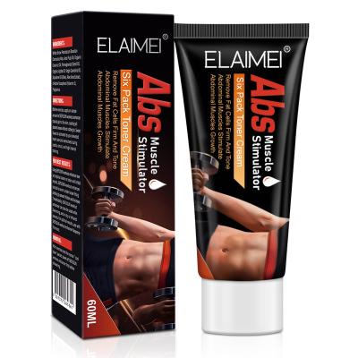 China Weight Loss Body Care Firming Skin Muscle Cream, Hot Private Label Elaimei Anti Cellulite Fat Burning Fat Burning Slimming Cream for sale