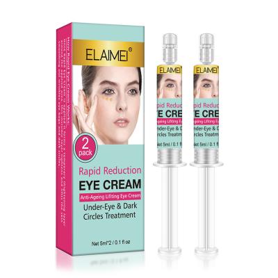 China ELAIMEI Anti-Wrinkle Smoothing Anti Aging Nourish Instant Under Eye Dark Circle Firming Lifting Cream for sale