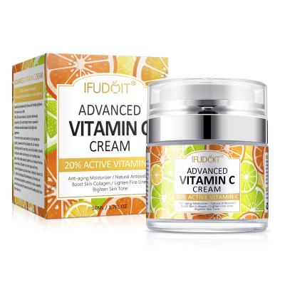 China IFUDOIT 20% Anti Aging Active Vitamin C Press Cream Skin Repair Powerful Antioxidant Anti Aging Tightening Face Cream for sale