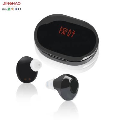 China Jinghao JH-A39 Invisible Ear Care Rechargeable CIC Hearing Aid with Power Bank Function JH-A39 for sale