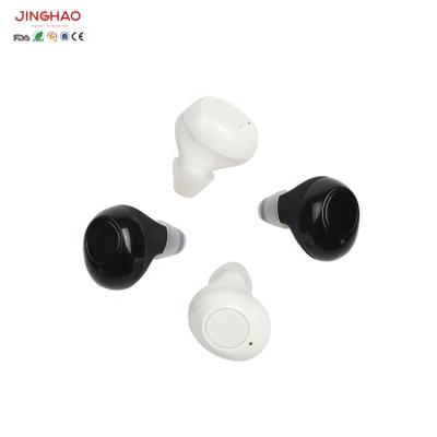 China Hot-selling Jinghao CIC ITE Mini Rechargeable Wireless Ear Hearing Aids Wireless Invisible Sound Amplifier for Elderly Hearing Loss JH-A39 for sale