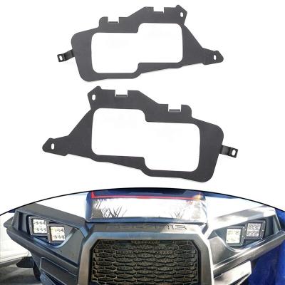 China No Drilling UTV Headlight Led Cube Work Lights Mount Brackets For Polaris RZR 900 1000 TURBO RI 2014-2021 for sale