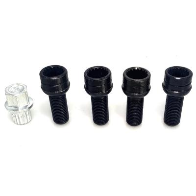 China Universal 17mm Wheel Bolt & Lock Lug Nut Fits For VW/Golf/Jetta/Beetle/Passat/Audi 8D0601139F for sale