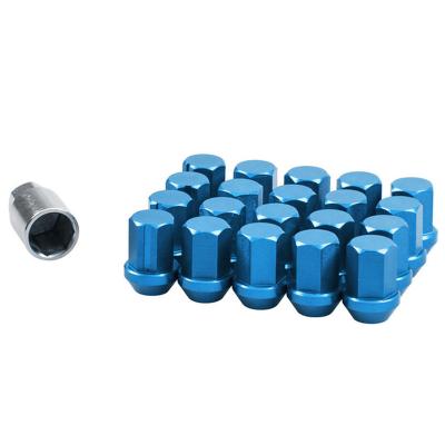 China Anti-theft Lug Nut 35MM Wheel Lug Nuts Lock M12xP1.5/P1.25 20pcs With One Lock For LEXUS for sale