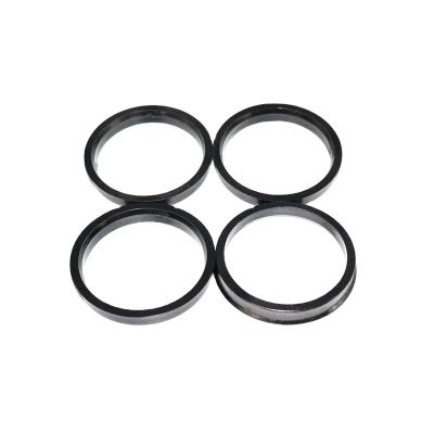 China Car 4PCS ABS Plastic Wheel Center Hole Center Rings Wheel Hub Rings Collar Rings 66.6-57.1mm For VW Mercedes d for sale