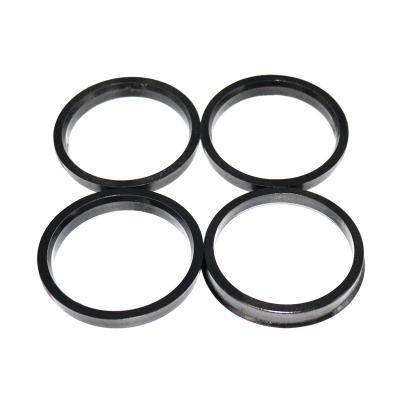 China Car 4PCS ABS Wheel Center Hole Center Rings Plastic Hub Collar Wheel Center Rings Hub Rings 66.6-57.1mm for sale