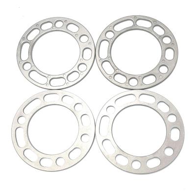 China 4PC Alloy 6mm Auto Car Wheel Tire Spacers Adapter Shims Aluminum Plate FITFor 5x127 5x139.7 6x139.7 for sale