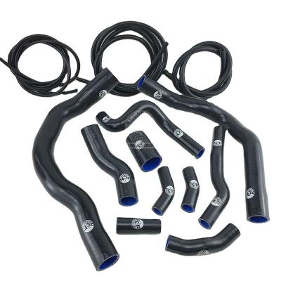 China Heater Hose Fit Vacuum Hose Silicone Radiator Hose Kit FOR MINI COOPER S R52 R53 01-06 (13Pcs) Red/Blue/Black for sale