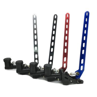 China Brake Parts Hot Sale Aluminum Hydraulic Racing Car Elliptical 9 Hole Shift Brake Handbrake - Sliver Red Blue Black Color for sale