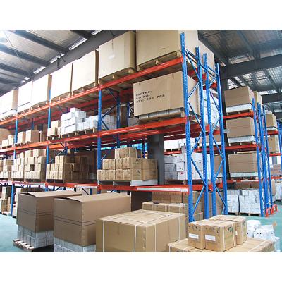 China Quick Assembled Factory Made Corrosion Protection Pallet Rack Certified Industrial Racking For Pallet Storage for sale