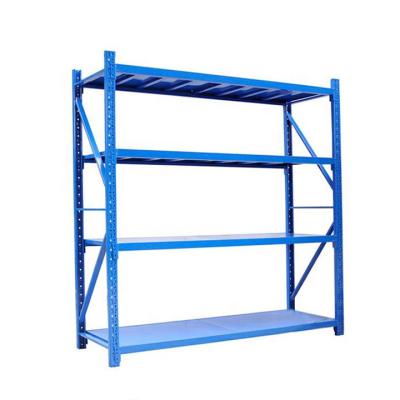 China Industrial Corrosion Protection Warehouse Storage Shelving Unit Stacking Rack 5 Tiers Boltless Storage Shelving for sale