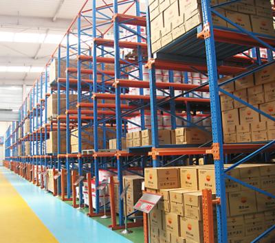 China Corrosion Protection Warehouse Storage Racks FILO System Drive-In Drive In Racking for sale