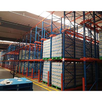 China Corrosion Protection China Supplier Hot Sale Customized Pallet Capacity Drive-In Racking For Storing Large Quantities for sale