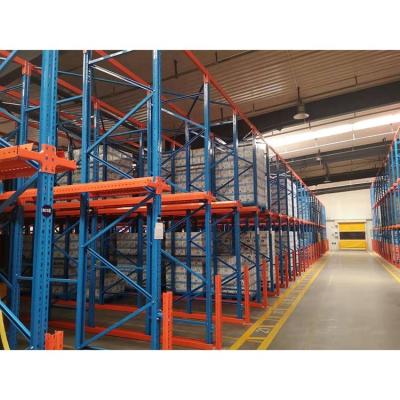 China Corrosion Protection Wholesale Storage Heavy Duty Steel Drive In Racking Warehouse for sale