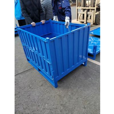 China Q235 steel made in china high quality heavy duty steel storage boxes for warehouse shelves for sale