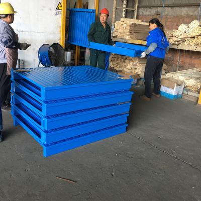 China Corrosion Protection Factory Manufacture Orange Or Blue Color Steel Paddle Suit For Heavy Duty Racking for sale