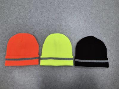 China Fashionable Stretchable Acrylic Popular Knit Hats For Promotional Gifts en venta