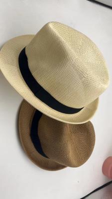 China Natural Straw Summer Hats with Adjustable Chin Strap for Women for sale