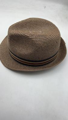 China Womens Protective Summer Straw Hat With Ribbon Width Approximately 3 Inches for sale