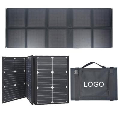 China Smartphone OEM Services Outdoor Folding Monocrystalline Silicon Solar Panel 100w 30w Foldable Solar Wholesale Battery for sale