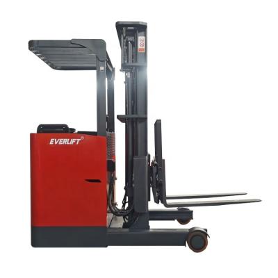 China Hotels Tilt Fork Economical Reach Truck With EPS Steering In Cold Room Storage for sale