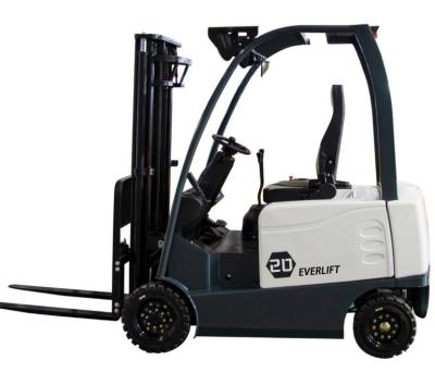 China Restaurant KML Best Selling Forklifts 48V DC Drive Forklifts 1T 1.5T 2T Solid Tires Ac Motor AC Motor Seated Mini Smart Charger for sale