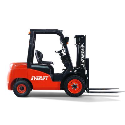 China Hot sale FD30T restaurant forklifts top price 3ton diesel gas twin mast forklift 3m 4.5m Japan engine 6m double for sale