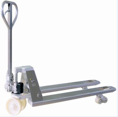 China 2500 Kg Hand Pallet Jack 2022 Hot Sale Galvanized Hand Pallet Truck HPT-25 1-10T for sale