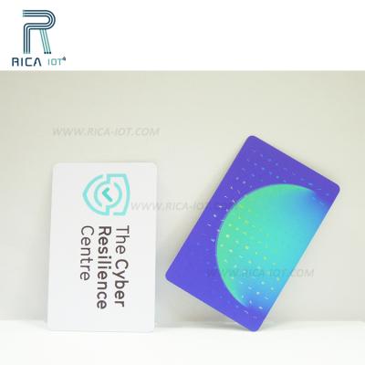 China NFC Plastic Loyalty Card Custom Logo Waterproof / Waterproof 13.56Mhz for sale